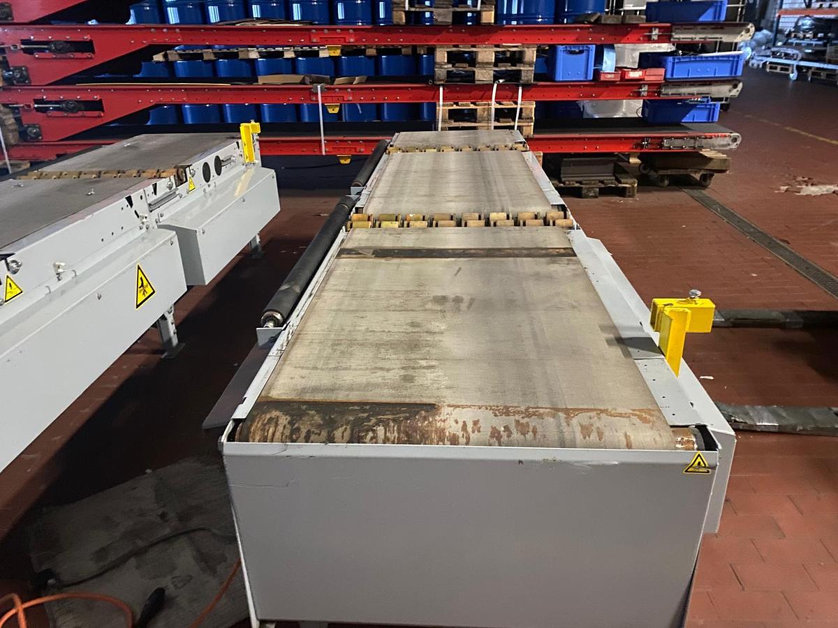 Used VanderLande Gurtförderer/Förderband/Gurtband 3500x1180 inklusive Motor mit Pneumatic Energy