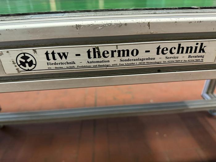 Gebraucht 2010 ttw-Thermo-Technik Gurtförderer/ Förderband/ Gurtband
