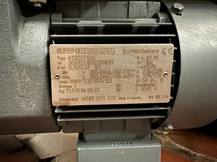 Gebraucht Transnorm 1500-80, 90 Grad Kurve/ Kurve