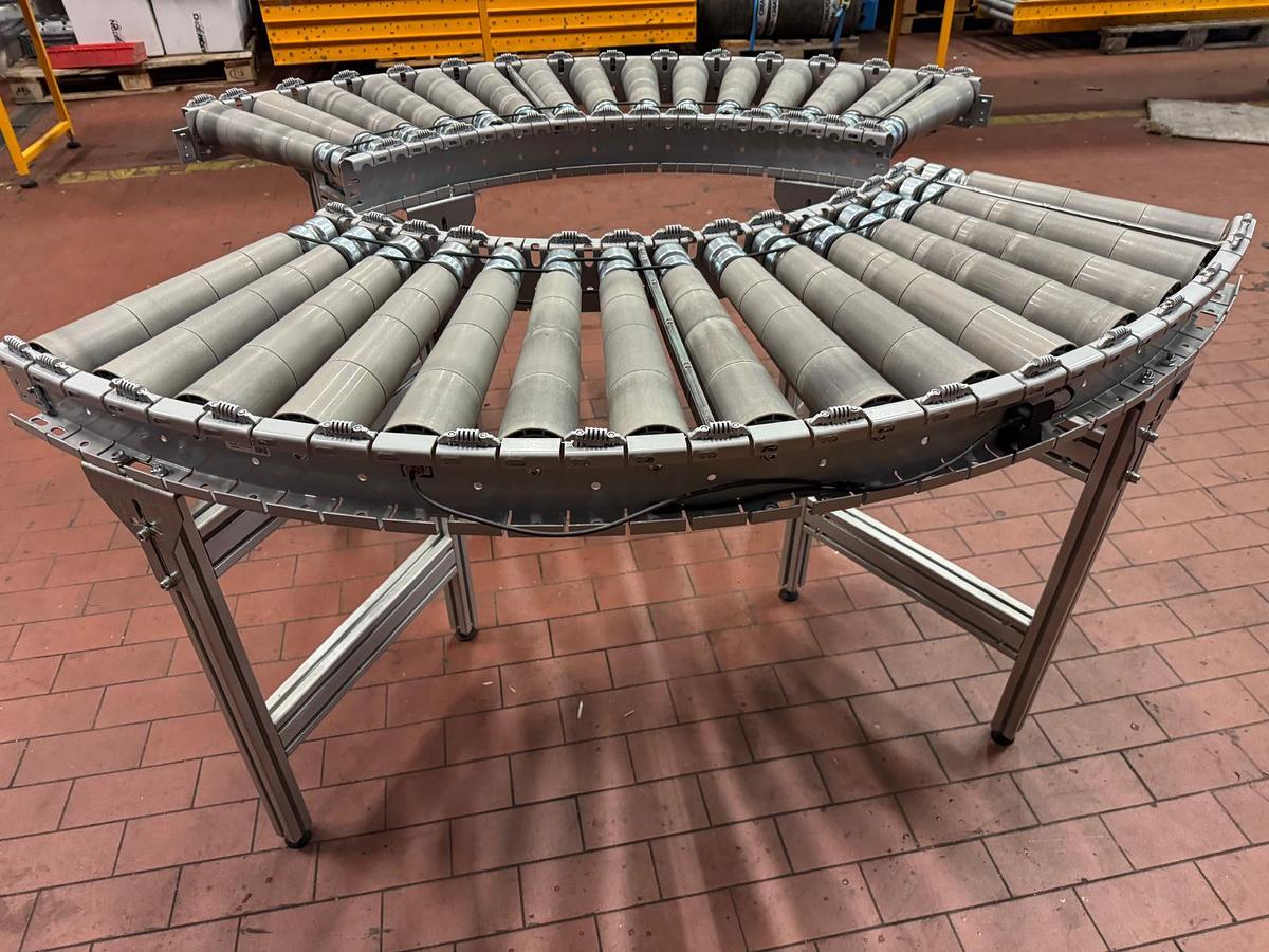 Used 2010 Schäfer Rollenbahnkurve/Rollen/90 Grad Kurve