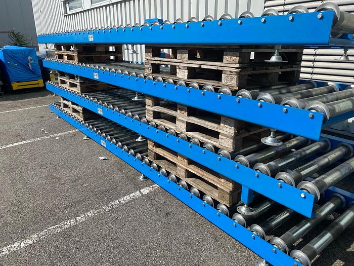 Gebraucht Claus Maschinenbau Palettenrollenbahn/ Rollenbahn/ Palettenfördertechnik