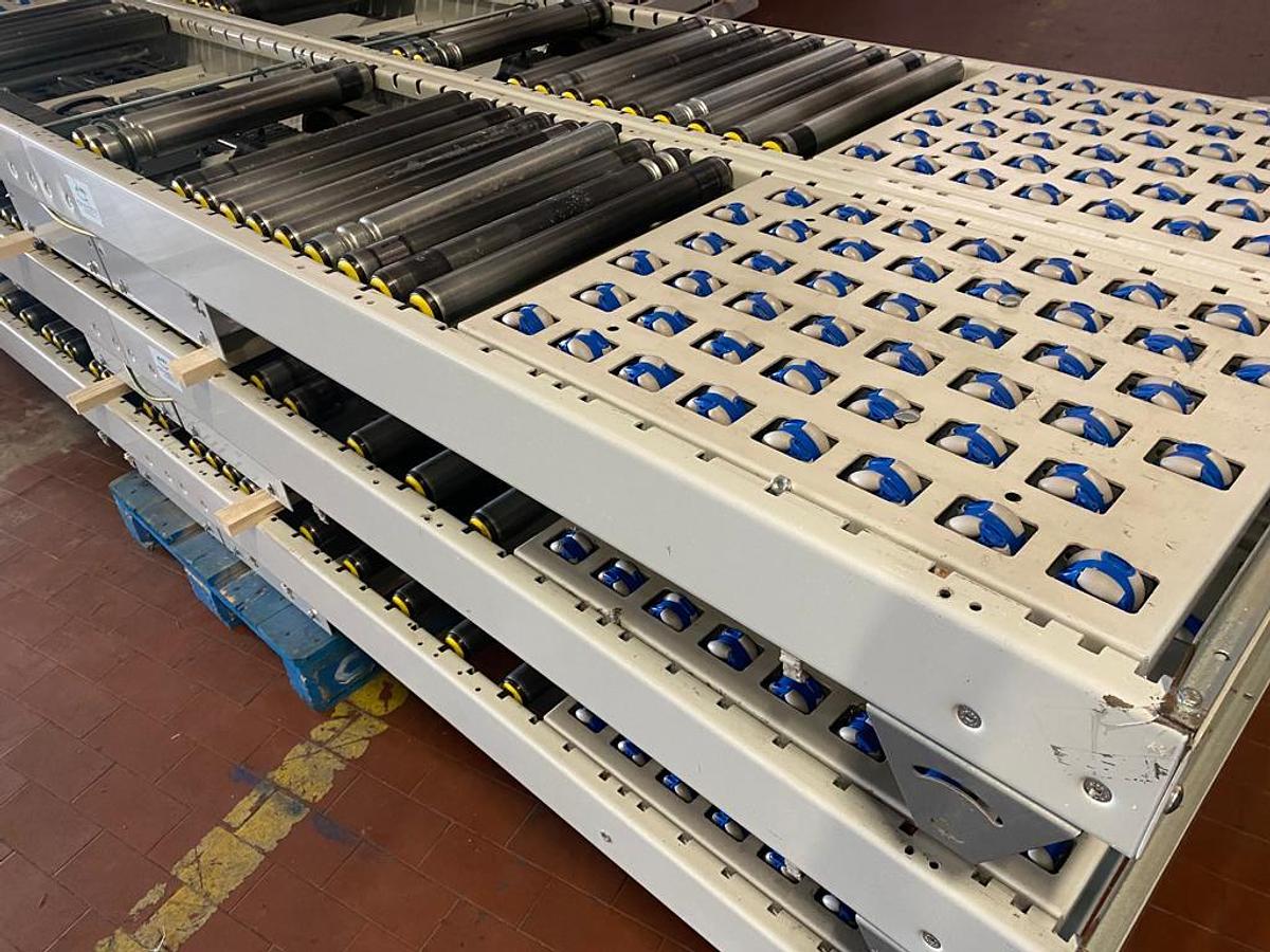 Used Rollenbahn, Arbeitstisch, Fördertechnik mit Antrieb/AMI Fördertechnik