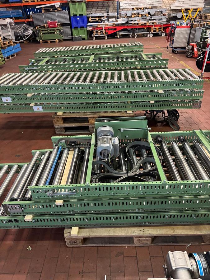 Used 2013  Rollenbahn/Rollen/Förderbahn mit Flachriemen Antrieb