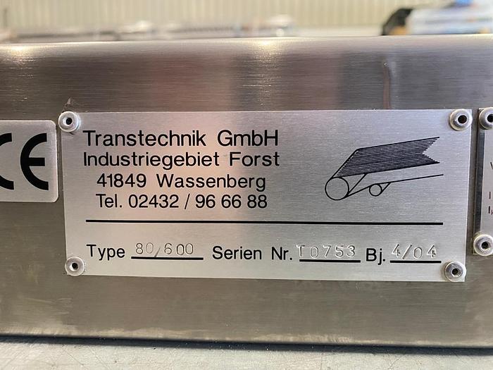 Gebraucht 2004 Transtechnik Gurtförderer/ Förderband/ Gurtband