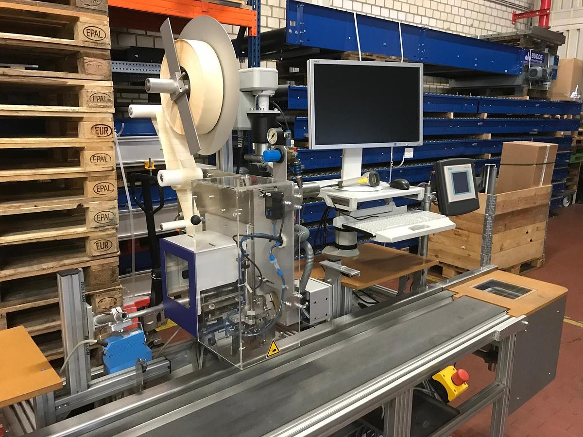 Used Etikettierautomat/Auszeichnungsanlage SRD Stano-/Alone-Line