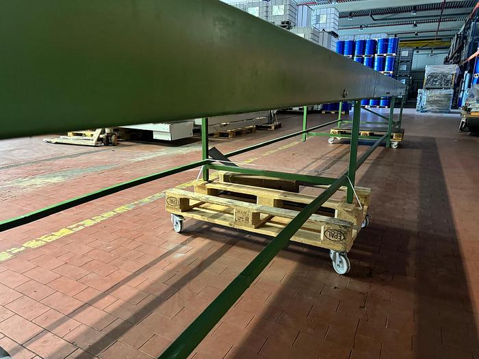 Gebraucht 8,12 Meter Förderband/ Gurtband/ Fördertechnik motorisiert