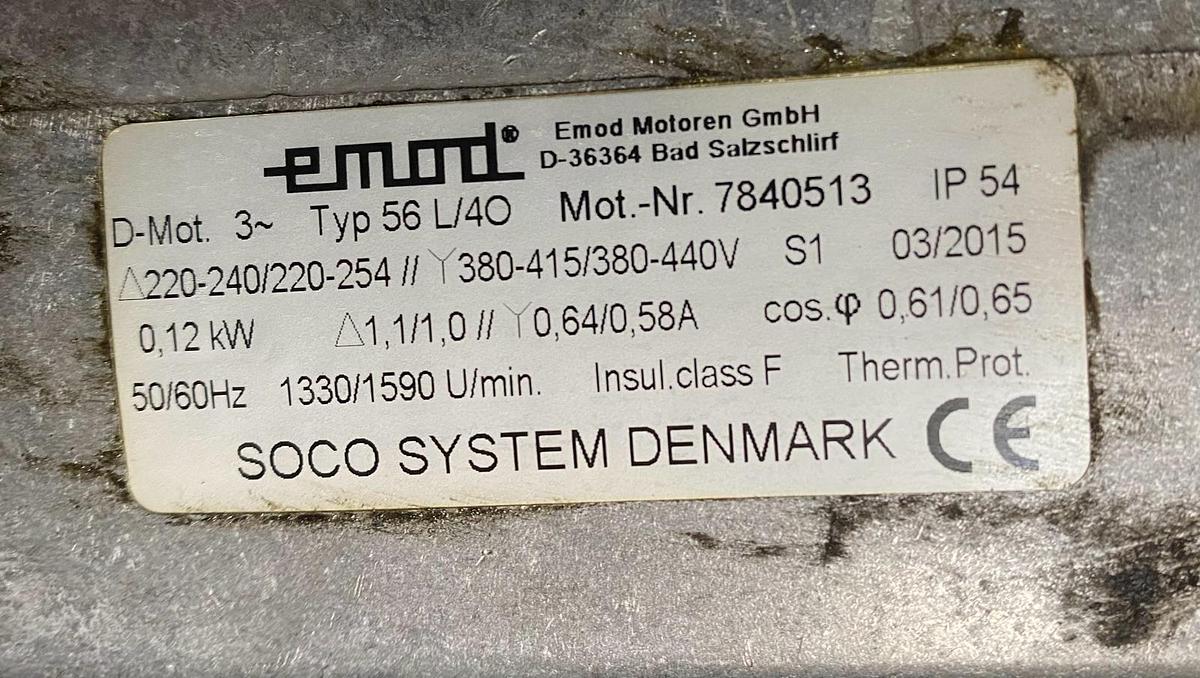 Used Soco Systems 90 Grad Rollenbahnkurve