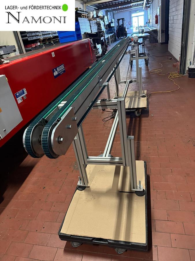 Used 2008 Deussen Gurtbandförderer, Förderband, Zweiriemenförderer