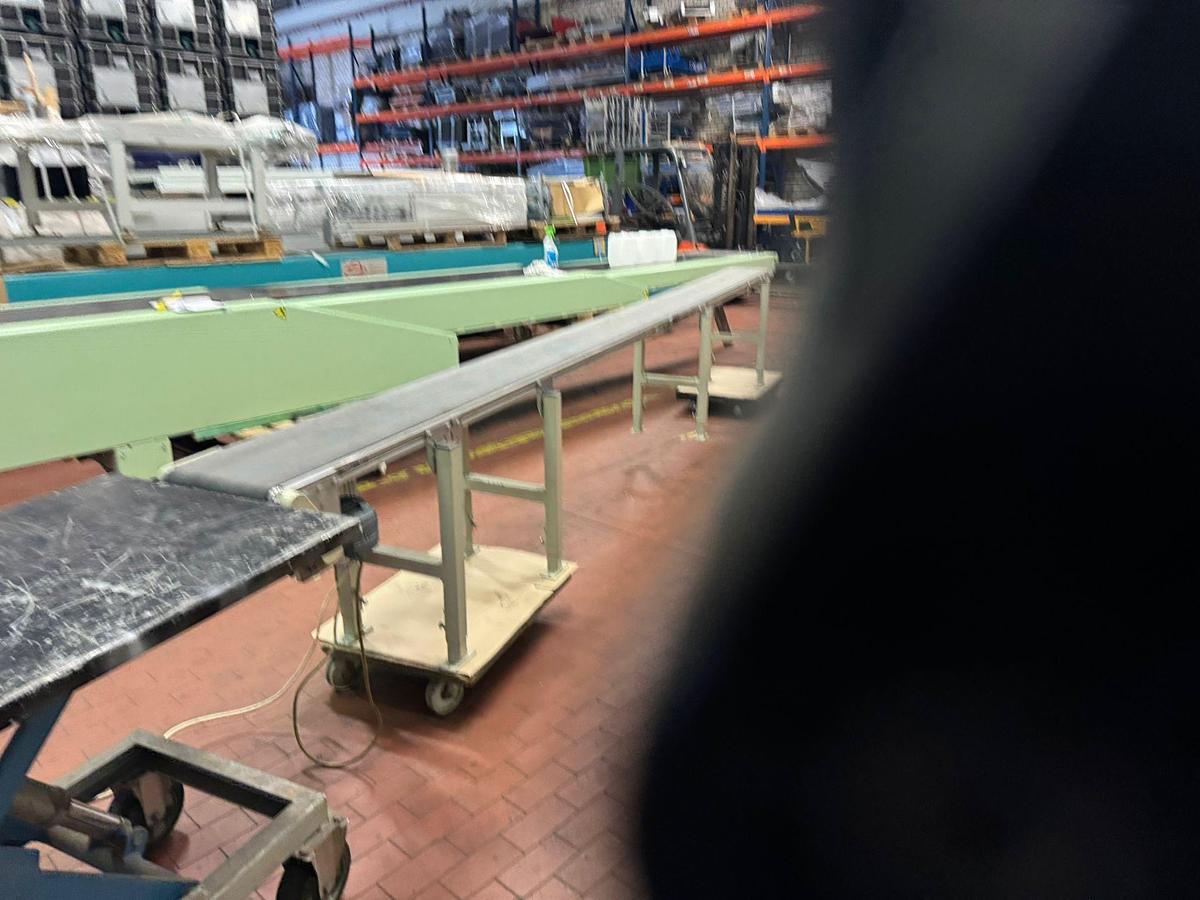 Used Schunk Gurtbandförderer, Förderband