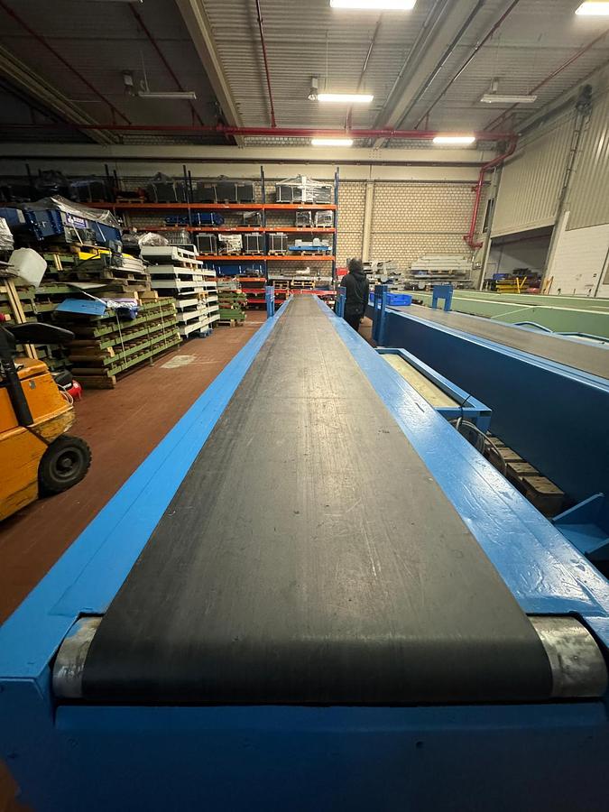 Used Caljan Teleskopförderer Förderband 