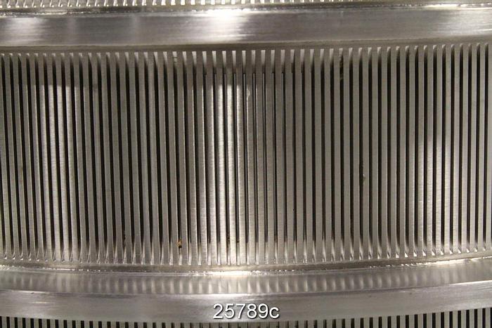 Used Black Clawson UV300 Pressure Screen Basket, 0.020" (0.5Mm) Slots #25789