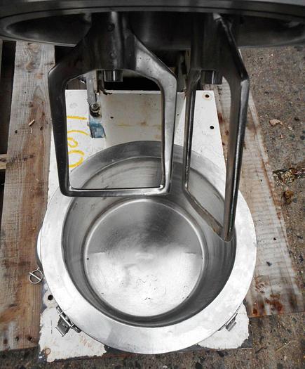 Used 2 GALLON ROSS DOUBLE PLANETARY MIXER - S/S - VACUUM