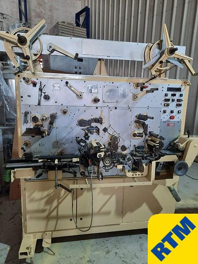 Used (4) LOESCH Logomat CHEWING GUM STICKPACK WRAPPERS