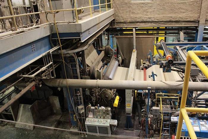 Used GL&V  Complete 110" Trim 2-Ply  Paper Machine #30139