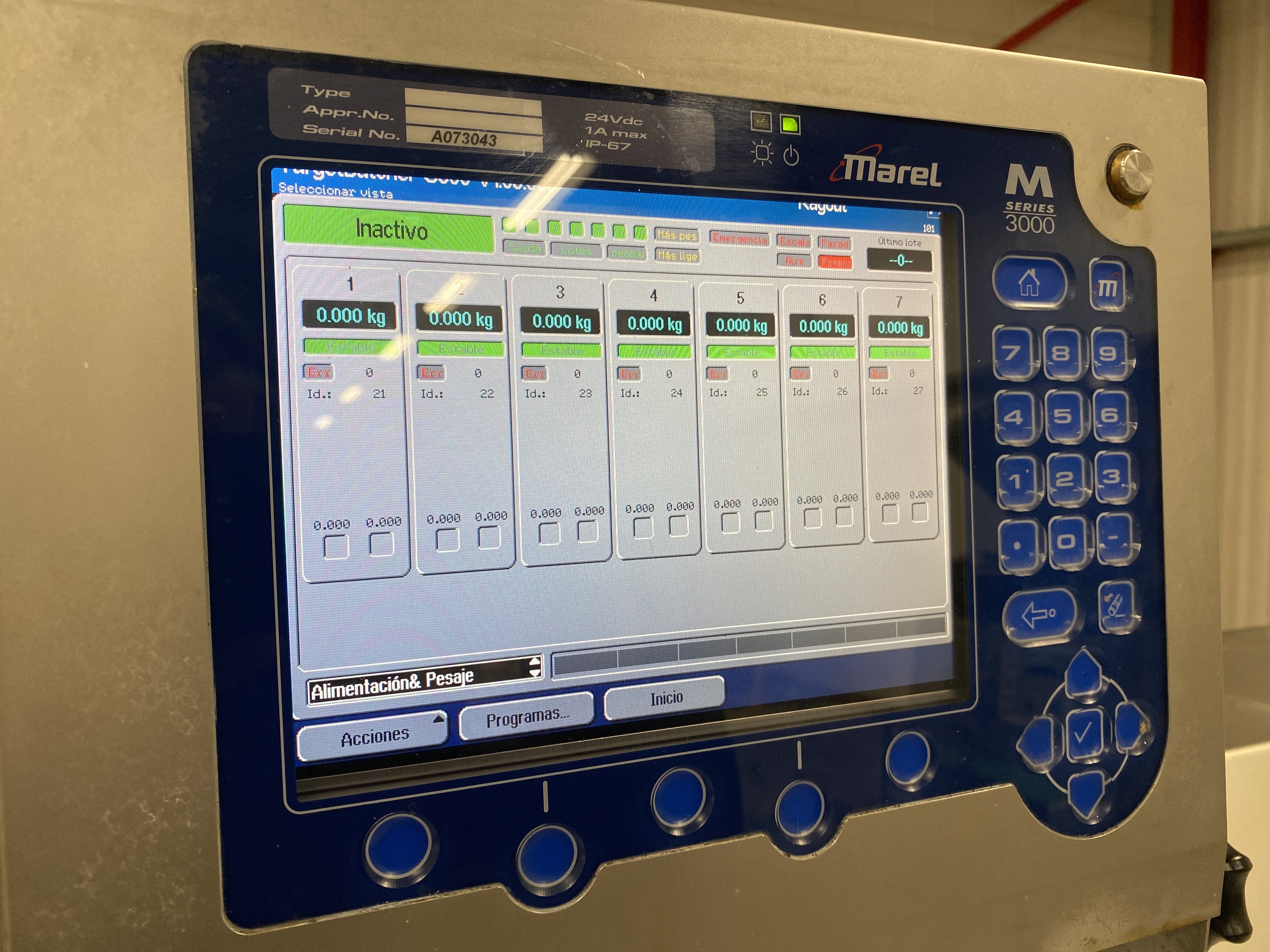 Used Marel TB 3000 Targetbatcher