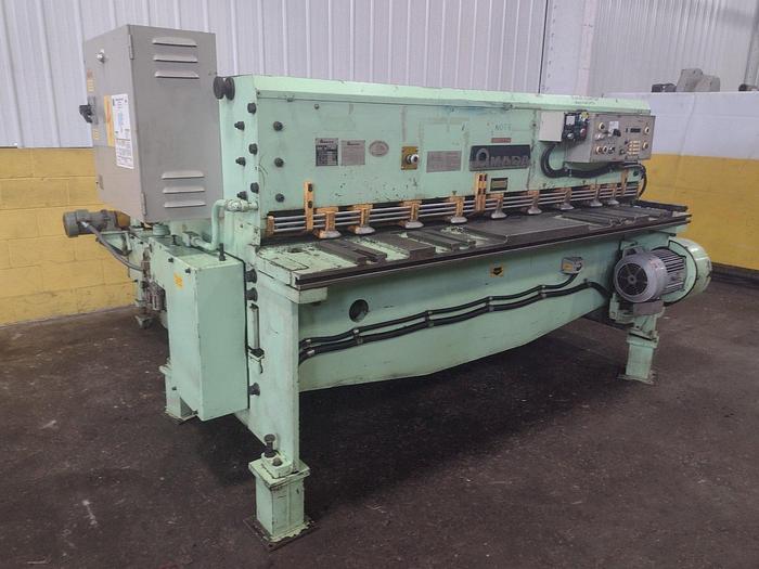 Used Amada 6.5' x 3/16"  Mechanical Power Shear M-2045