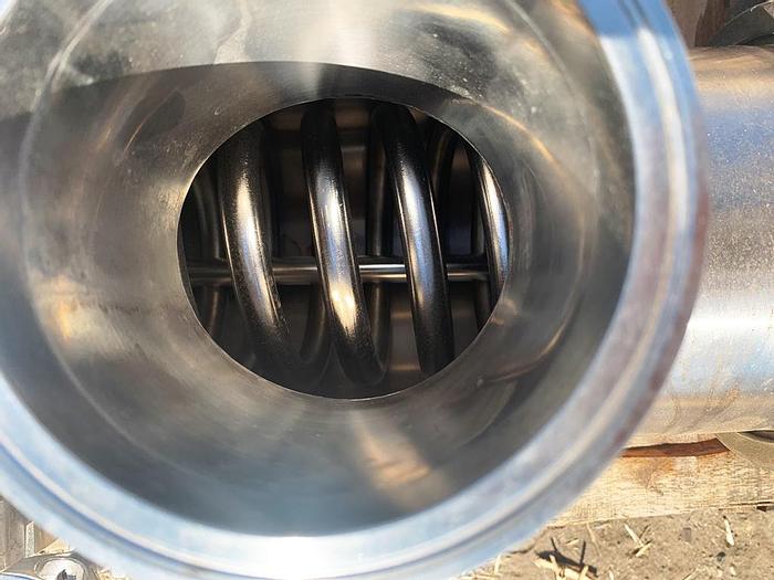 Used Tank, 4 Gallon, S/st, 6" x 36", Internal Coil, Glacier Tank #C743969