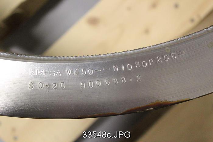 Used Valmet TAS50 Pressure Screen Basket, 0.008" Slots #33548