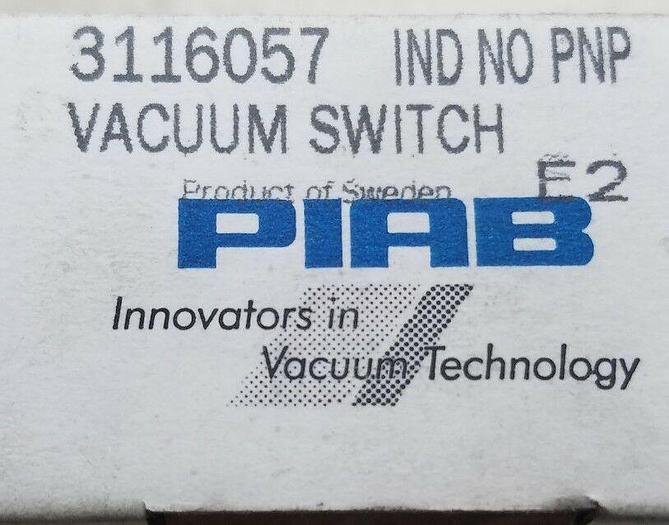 PIAB VACUUM SWITCH 3116057