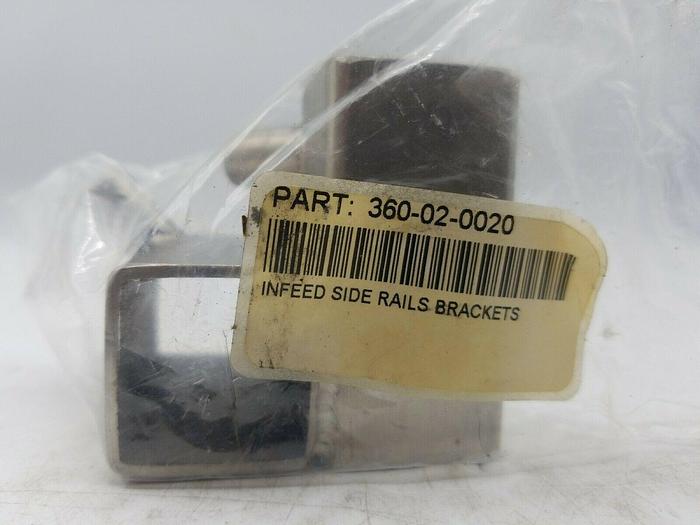 360-02-0020 Infeed Side Rails Bracket