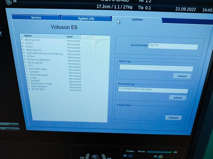 Gebraucht GE Voluson E6 Ultraschallgerät inkl. 3 Sonden Ultrasound