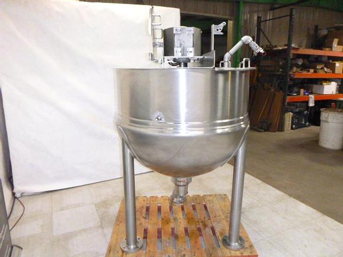 Used Lee Industries Kettle w/Dual Motion Scrape Surface Agitation; Md#150D9MT; Built 2015