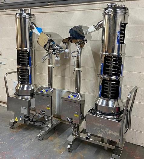 Used 2017 Pharma Technology deduster metal check combi units COMBI 1000 L1 DT