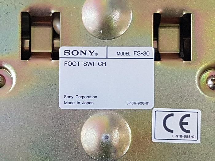 Gebraucht SONY Fußschalter FS-30