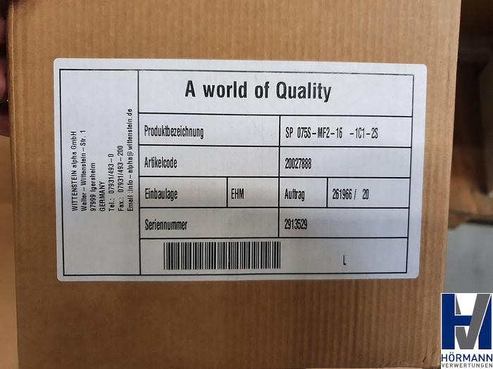 Gebraucht Planetengetriebe Wittenstein alpha SP+