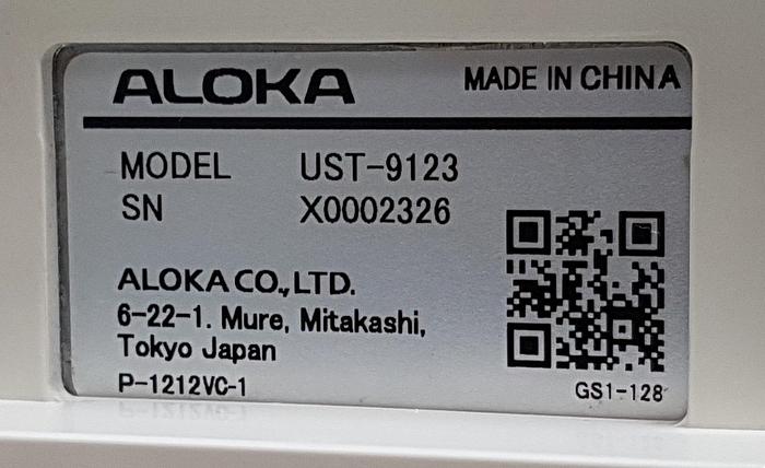 Gebraucht Aloka UST-9123 Convex Ultraschallsonde 2.0-6.0 MHz Abdomen allgemeine Bereiche