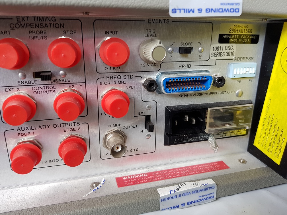 Used Hewlett Packard 5359A Time Synthesizer