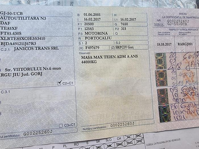 Gebruikt 1999 DAF 85 CF 430 , EURO 2 , MANUAL