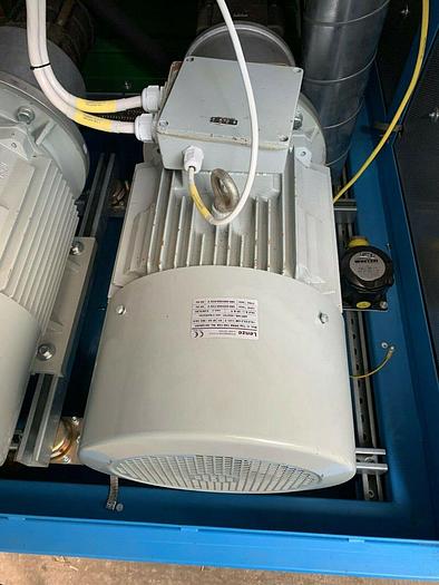 Used Bucher Hydraulics QXV63-125R with motor Lenze DERA 180-12A , 22,2 KW