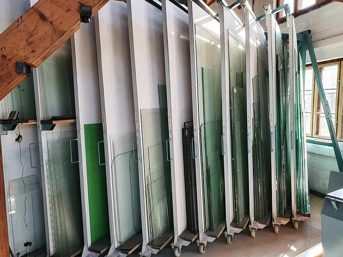 Used Glass magazine with 22 compartments