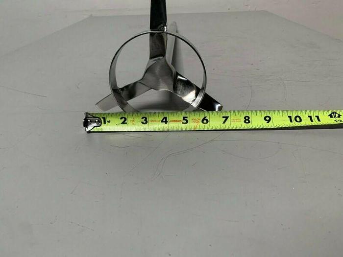 Used 30" Stainless Steel Mixing Shaft w/ 7" Shaft and .75" Diameter