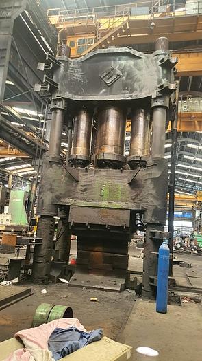 Used Press Forging Open Die Hydraulic Hyunjin Industry, Korea
