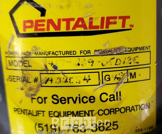 Used Pentalift Model 7P486 used scissor lift #BM2091