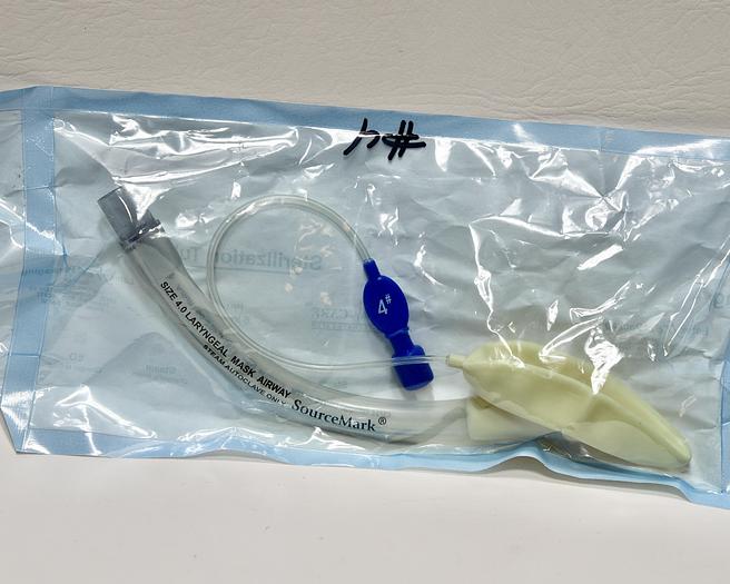 Used Laryngeal Mask Sourcemark Silicone Reusable #4