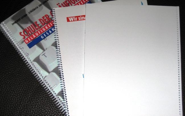 Used Pfäffle F 77a semiautomatic spiral binding 2004