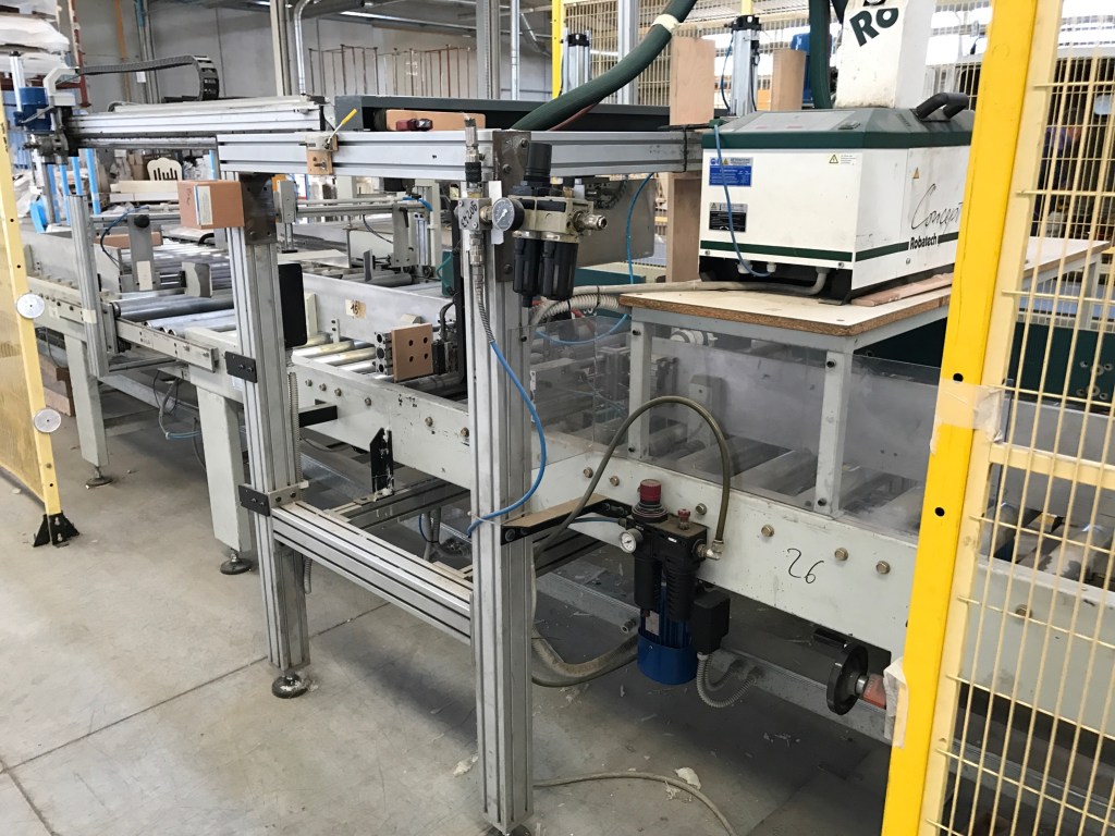 Usato 2002 Linea di imballaggio per lettini o prodotti similari