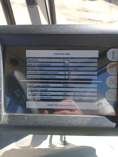 Used 2015 BACKHUS 21.55