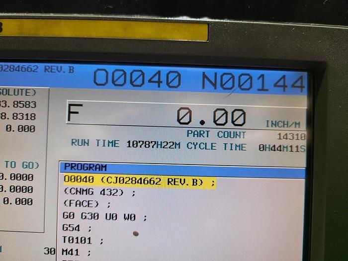 Used 2007 DOOSAN Puma 700M CNC Turning Center with Live Tooling