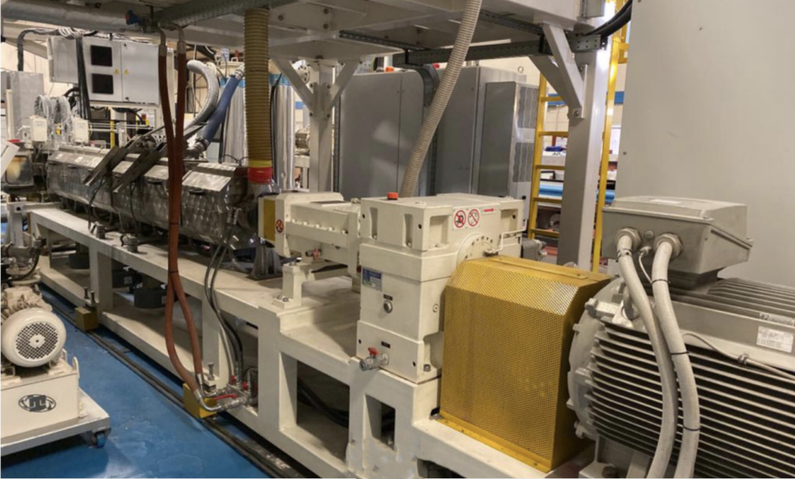 Used 2017 Bandera PET Twin Screw Co-Extrusion Line
