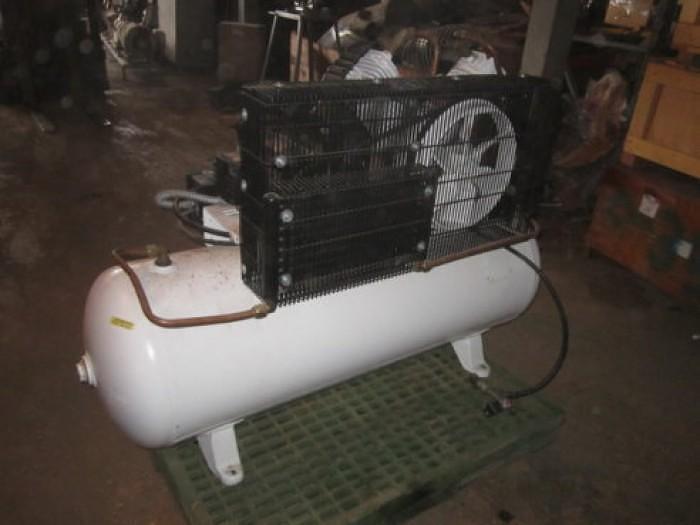 Used Compressor, Air, 5 HP, Ingersoll, Mdl OL5, 80 Gallon Tank, #S738731