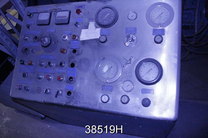 Used Langston 2-Drum Salvage Winder, 75" Drum Face, 6" Diameter #38519