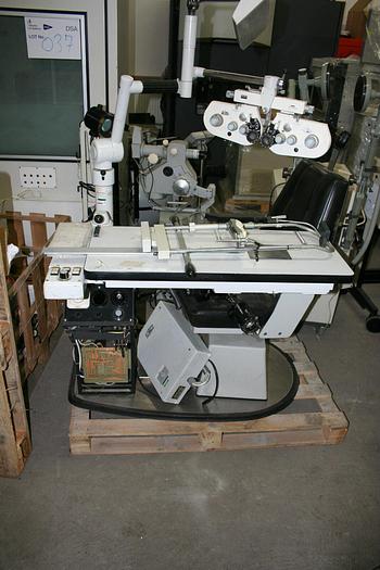 Used Möller-Wedel refraction unit VISUTEST-C with Carl Zeiss FF4 Fundus camera