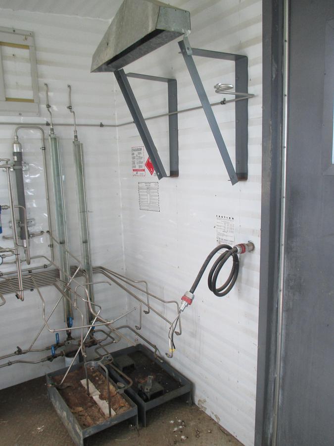 Used 3" 600# ANSI Dual Simplex Meter Skid