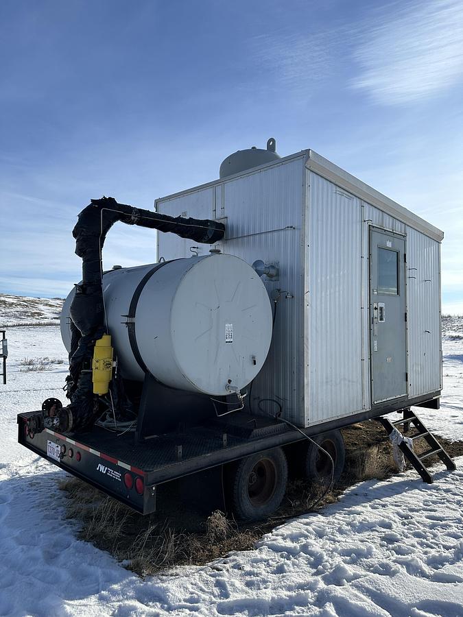 Refurbished 36" 1440 PSI Vertical Sour 3 Phase Trailer Mounted Test Separator Package