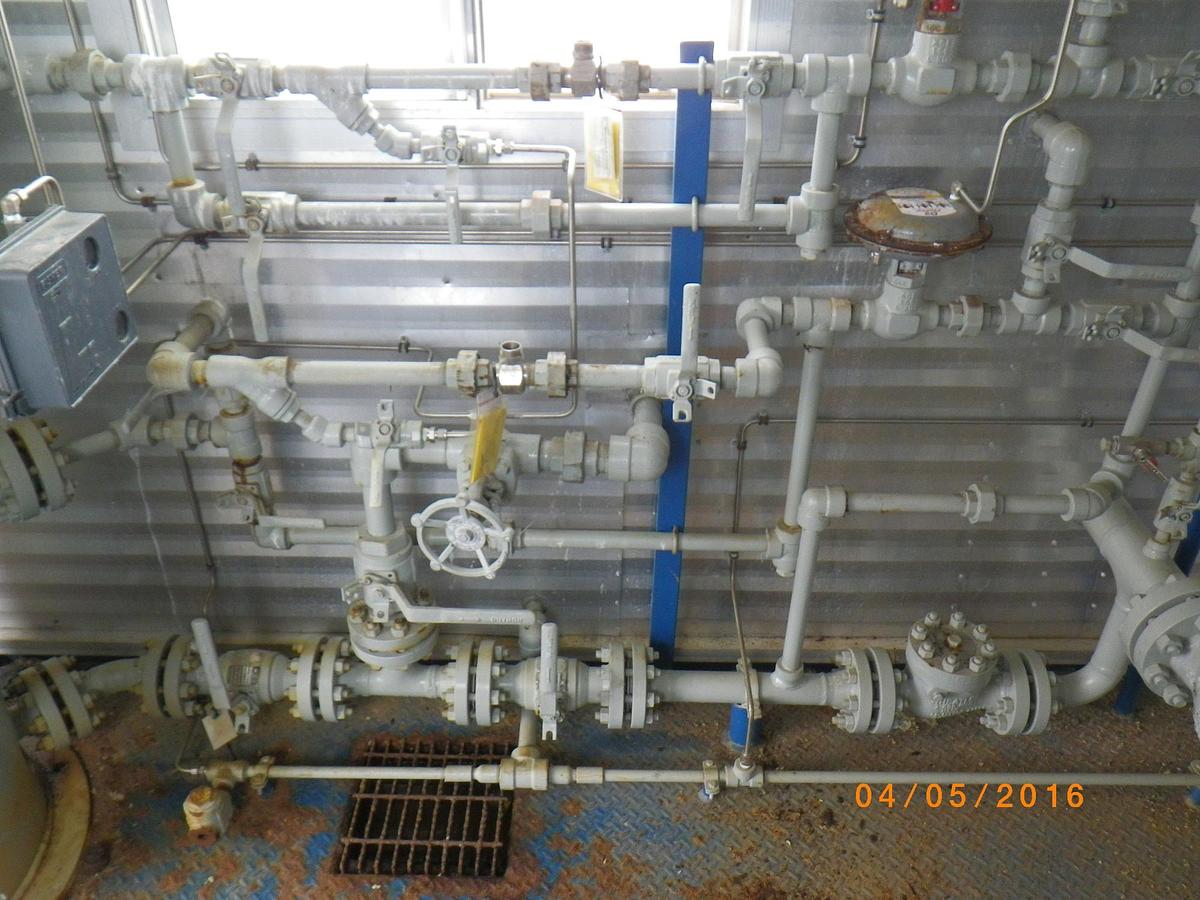 Used 20" 1440# Sour Vertical Separator Package