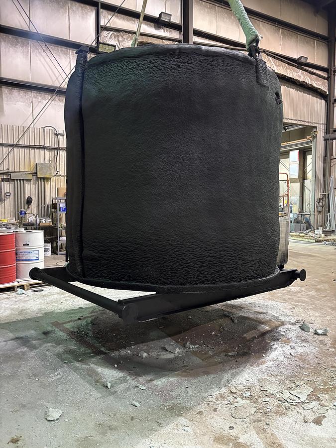 Refurbished 50 BBL Insulated Tank with Enclosure